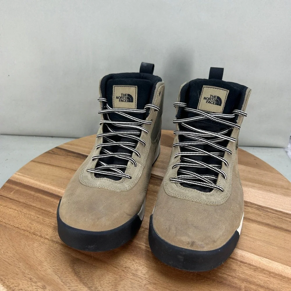 The North Face Mens Larimer Mid Waterproof Boots Brown NF0A52RM Size 11
